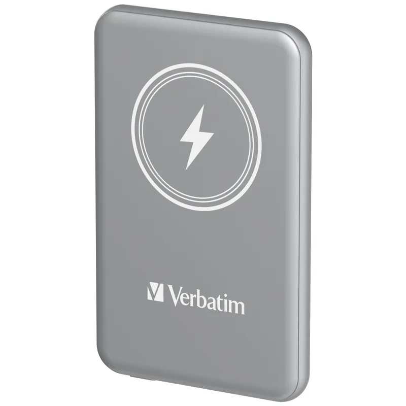 VERBATIM MagSafe Qi 15W PD 20W 5000mAh 磁吸無線電源 (MCP-05) [香港行貨]