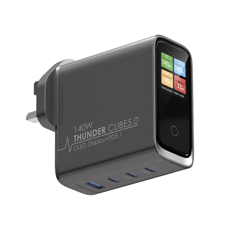 EGO 140W THUNDER CUBE 5 OLED 充電器 [香港行貨]