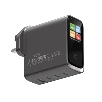EGO 140W THUNDER CUBE 5 OLED 充電器 [香港行貨]
