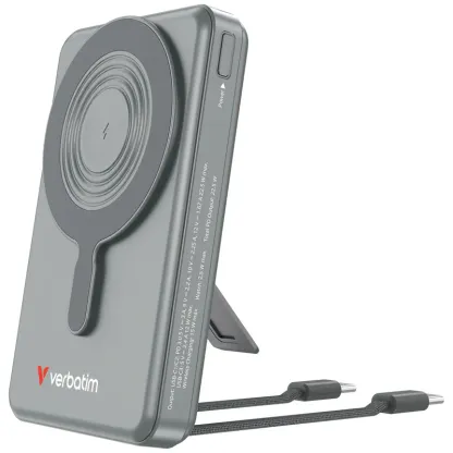 VERBATIM Charge 'n' Go 10000mAh 2C + LED螢幕 流動充電池 [香港行貨]