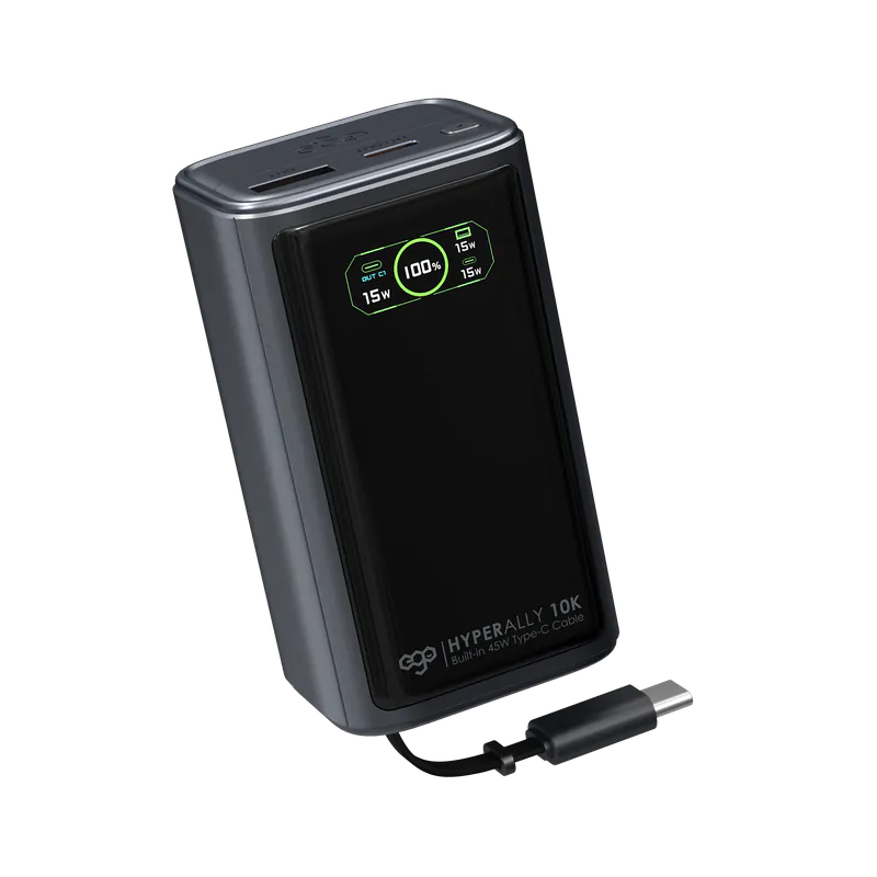 EGO Hyper Ally 10K @45W 延長線外置電 [香港行貨]-DIGIBAL ONLINE