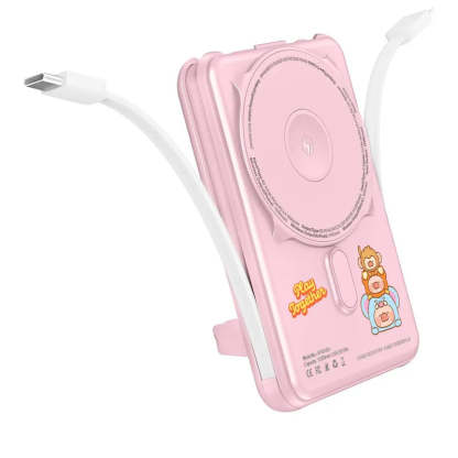 XPower x 罐頭豬LuLu M10C+ 6合1 10000mAh多功能迷你20W PD3.0+磁吸無線快充移動電源 - L3 [香港行貨]-DIGIBAL ONLINE