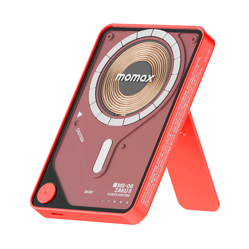 Momax x Gundam 1-Power X Pro 5000mAh 3 in 1 磁吸流動電源 [香港行貨]-DIGIBAL ONLINE