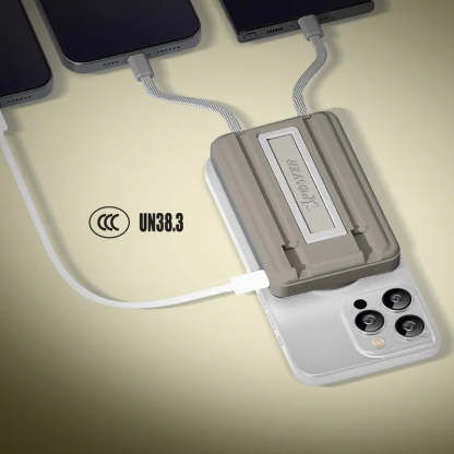 XPower M10R  (3C認證版) 7合1 10000mAh PD 3.0 雙內置線+磁吸無線移動電源連支架 [香港行貨]-DIGIBAL ONLINE