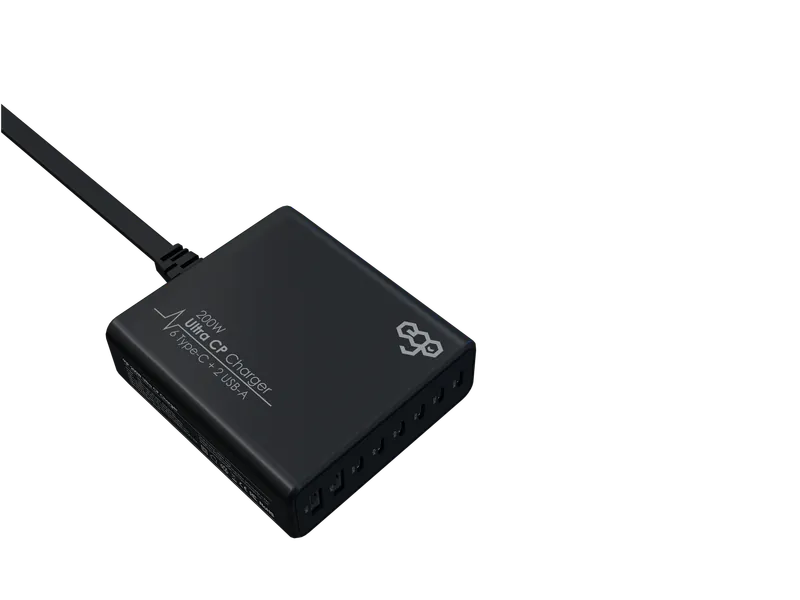 EGO 200W Ultra CP 8USB GaN 充電器 [香港行貨]-DIGIBAL ONLINE
