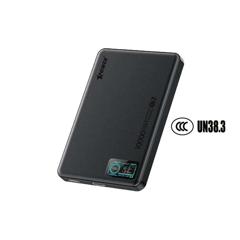 XPower MagDigita² 第2代 彩屏顯示10000mAh PD3.0+QI2 磁吸移動電源 (3C認證版)(鋁合金面)[香港行貨]-DIGIBAL ONLINE
