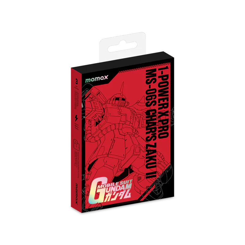 Momax x Gundam 1-Power X Pro 5000mAh 3 in 1 磁吸流動電源 [香港行貨]-DIGIBAL ONLINE