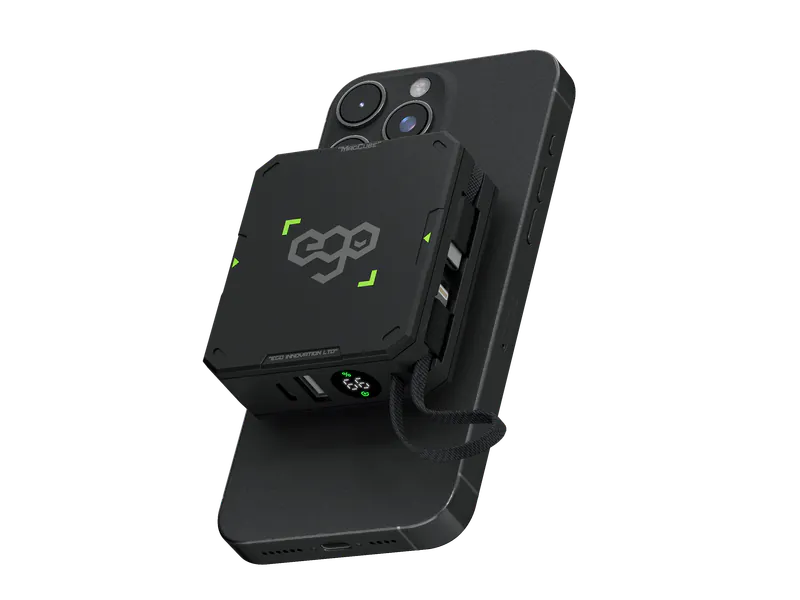 EGO MAGCUBE 10000mAh Magsafe 移動電源 [香港行貨] - 連充電線-DIGIBAL ONLINE