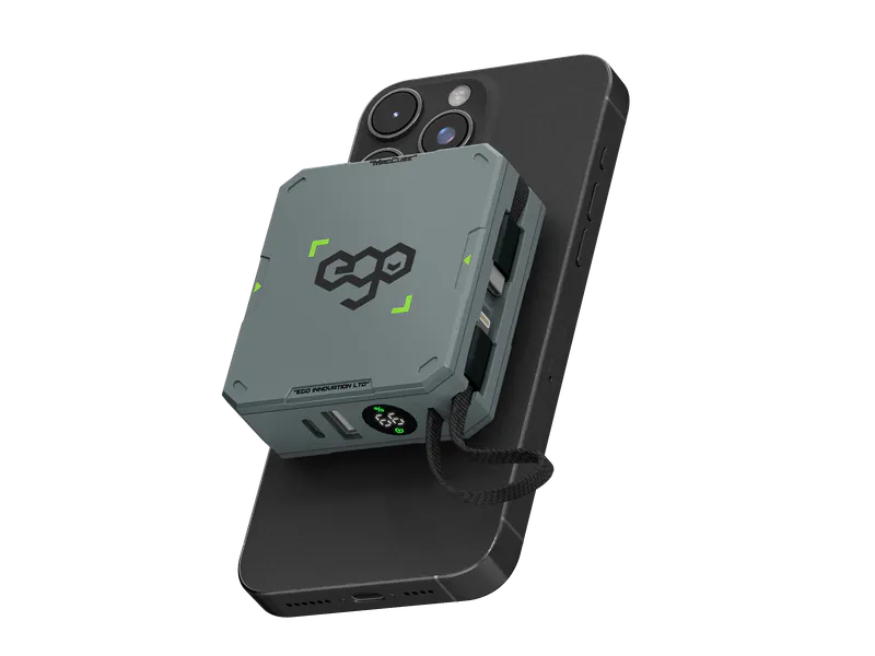 EGO MAGCUBE 10000mAh Magsafe 移動電源 [香港行貨] - 連充電線-DIGIBAL ONLINE