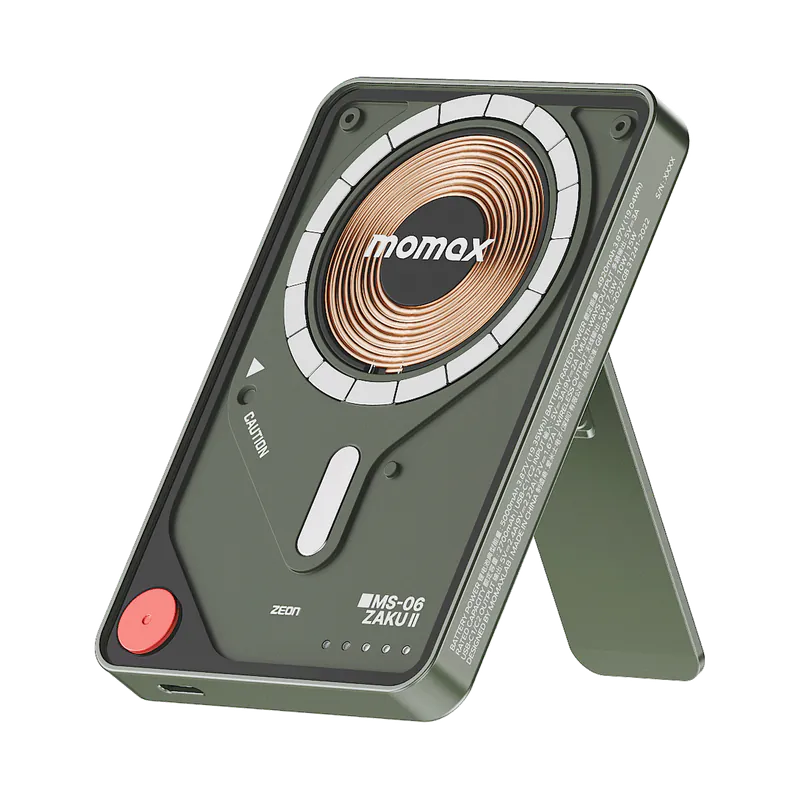 Momax x Gundam 1-Power X Pro 5000mAh 3 in 1 磁吸流動電源 [香港行貨]-DIGIBAL ONLINE