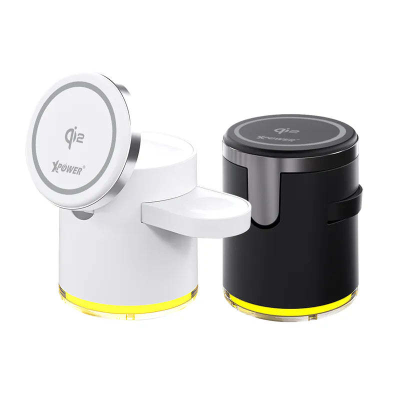 XPower MAGENGINE GE1 Qi2迷你掌心五合一 MagCharge 15W 磁吸無線充電座 [香港行貨]-DIGIBAL ONLINE