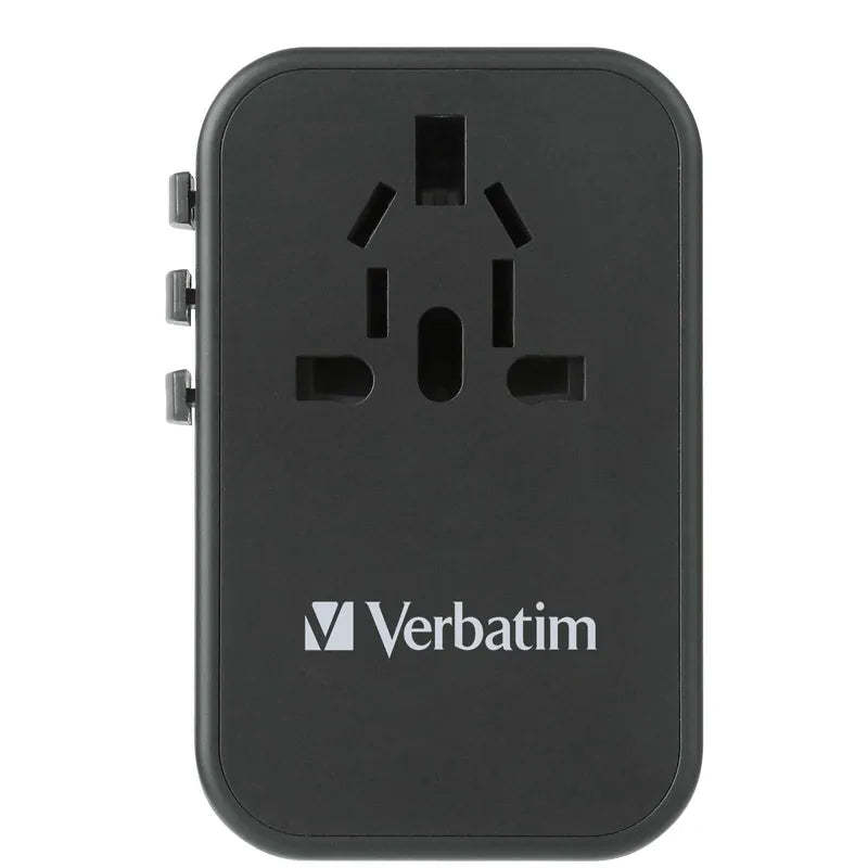 VERBATIM 5 端口 75W PD 3.0 & QC 3.0 GaN 通用旅行轉插 [香港行貨]-DIGIBAL ONLINE
