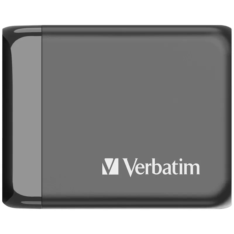 VERBATIM 3 端口 65W PD GaN 旅行充電器 - 66963 [香港行貨]-DIGIBAL ONLINE