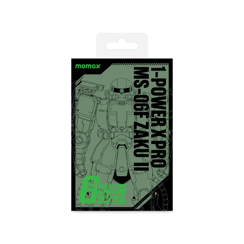 Momax x Gundam 1-Power X Pro 5000mAh 3 in 1 磁吸流動電源 [香港行貨]-DIGIBAL ONLINE