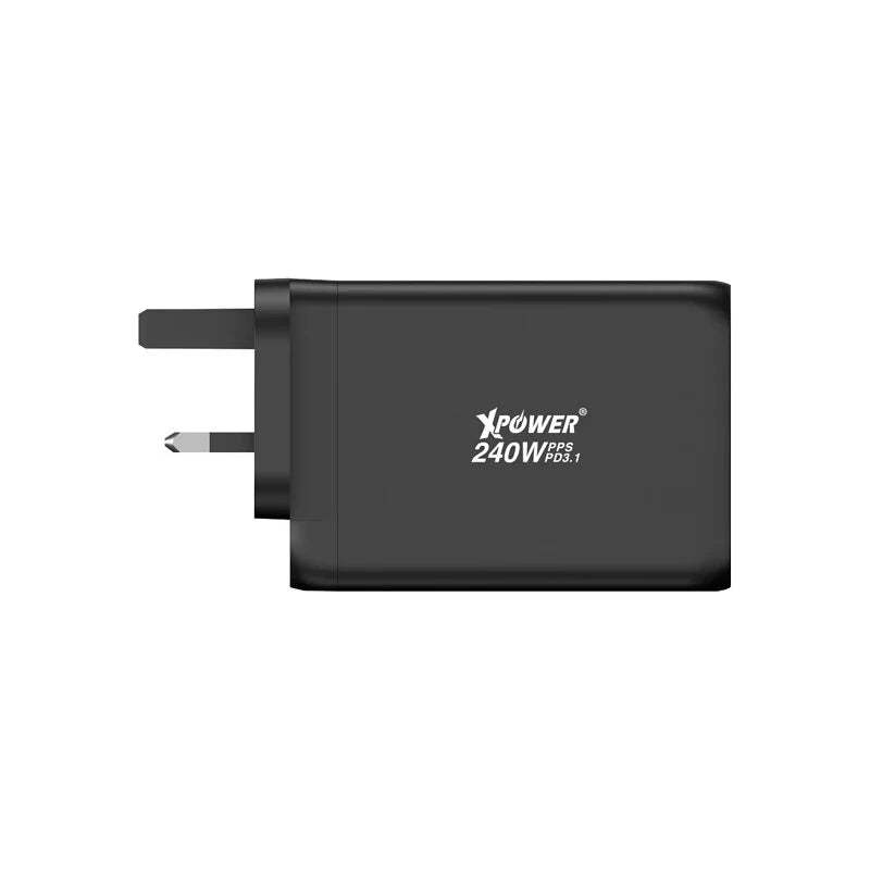 XPower GW240 240W PD3.1 Gan 4輸出智能充電器 [香港行貨]-DIGIBAL ONLINE