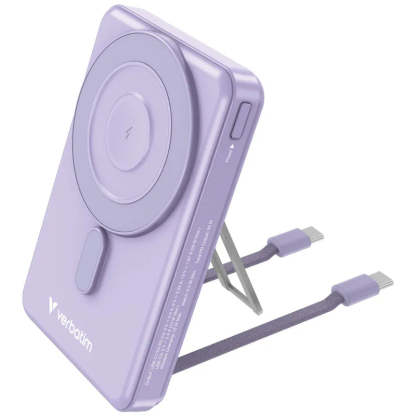 VERBATIM 5合1 Charge 'n' Go 10000mAH 磁吸無線流動充電池  *3C 認證 - 香港行貨-DIGIBAL ONLINE