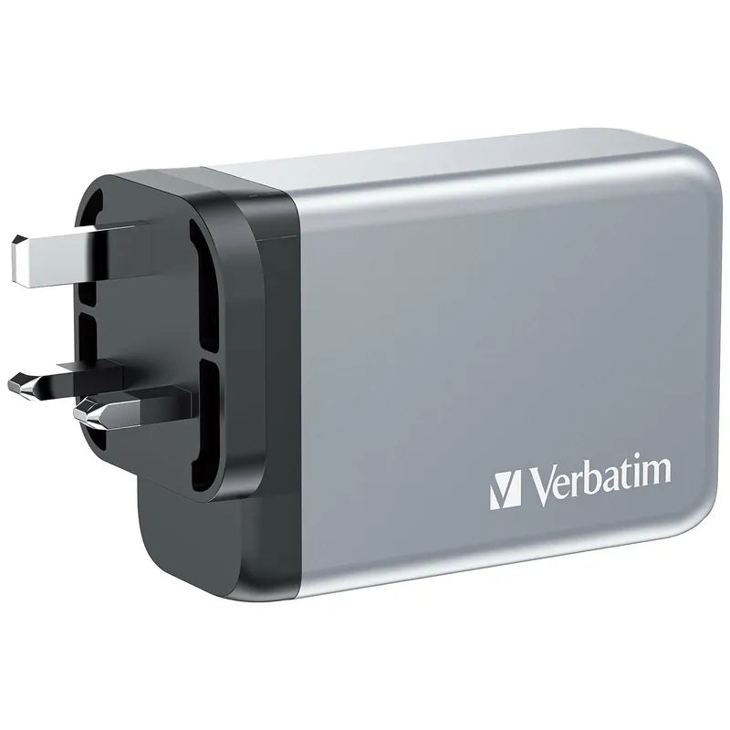 Verbatim 4 Port 240W PD 3.1 & QC 3.0 GaN USB 充電器 [香港行貨]-DIGIBAL ONLINE