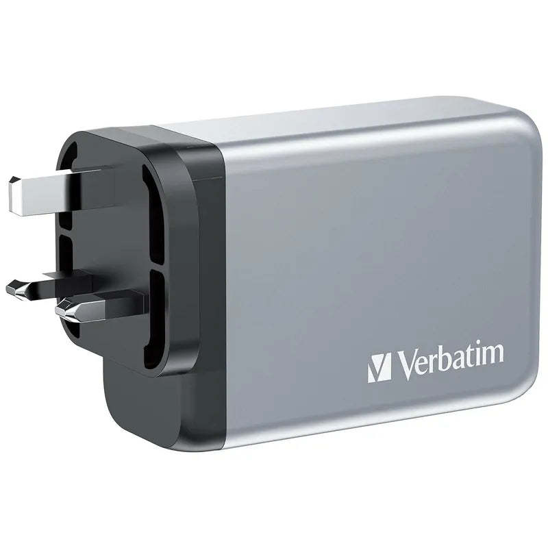 Verbatim 4 Port 240W PD 3.1 & QC 3.0 GaN USB 充電器 [香港行貨]-DIGIBAL ONLINE