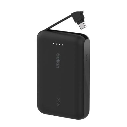 BELKIN BoostCharge Power Bank 10K 10000mAh 外置充電器 Built-in TYPE -C 充電線 [香港行貨] | CCC 認證-DIGIBAL ONLINE
