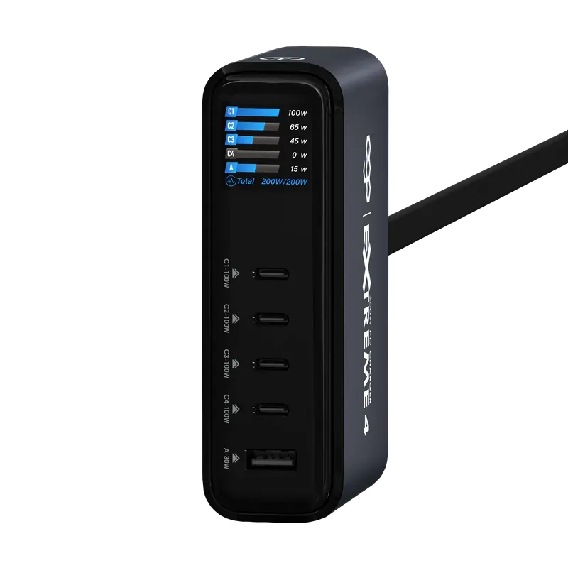 EGO 200W EXTREME 4 USB 桌上充電器 [香港行貨] 