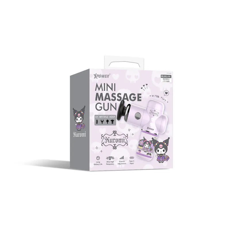 XPower x Sanrio Kuromi MG3 超迷你肌肉按摩槍 [香港行貨]-DIGIBAL ONLINE