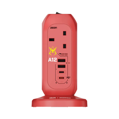 Momax x Gundam ONEPLUG PD20W 2A2C 7位USB拖板 [香港行貨]-DIGIBAL ONLINE