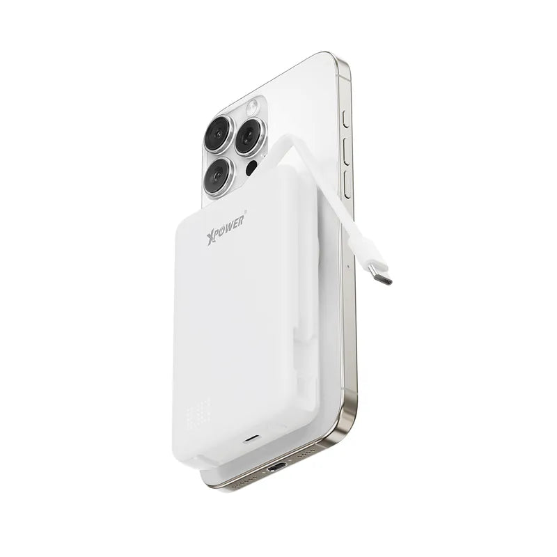 XPower MAGNETO 10 Qi2數顯 10000mAh 45W PD3.0 磁吸無線移動電源 - 香港行貨-DIGIBAL ONLINE