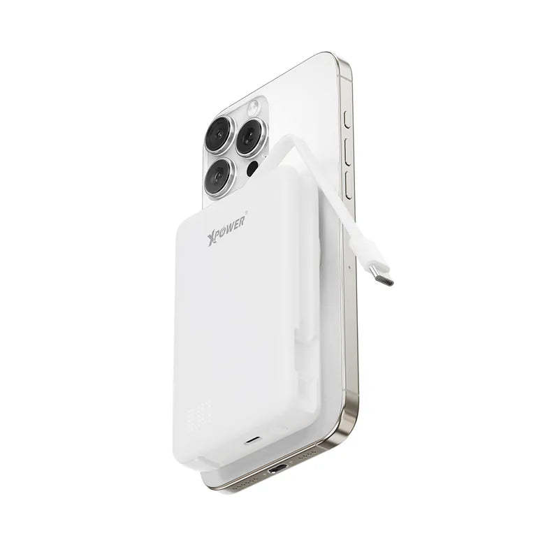 XPower MAGNETO 10 Qi2數顯 10000mAh 45W PD3.0 磁吸無線移動電源 - 香港行貨-DIGIBAL ONLINE