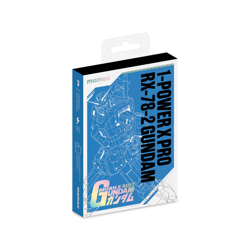 Momax x Gundam 1-Power X Pro 5000mAh 3 in 1 磁吸流動電源 [香港行貨]-DIGIBAL ONLINE