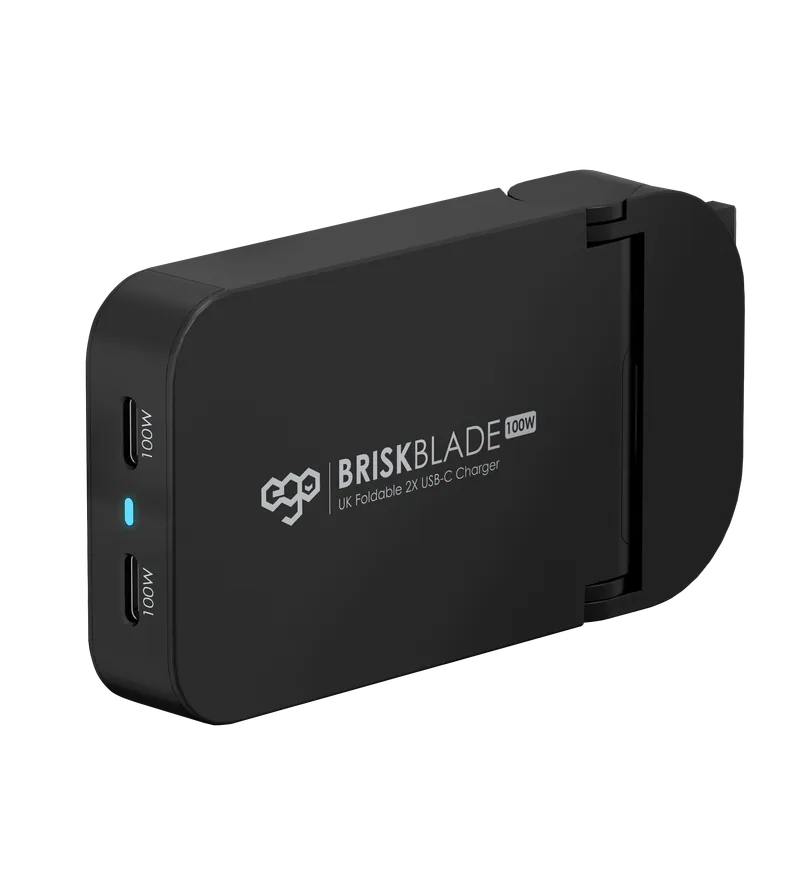 EGO 100W 刀鋒 Brisk Blade 摺疊充電器 [香港行貨]