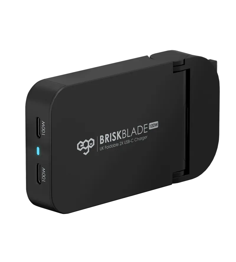 EGO 100W 刀鋒 Brisk Blade 摺疊充電器 [香港行貨]