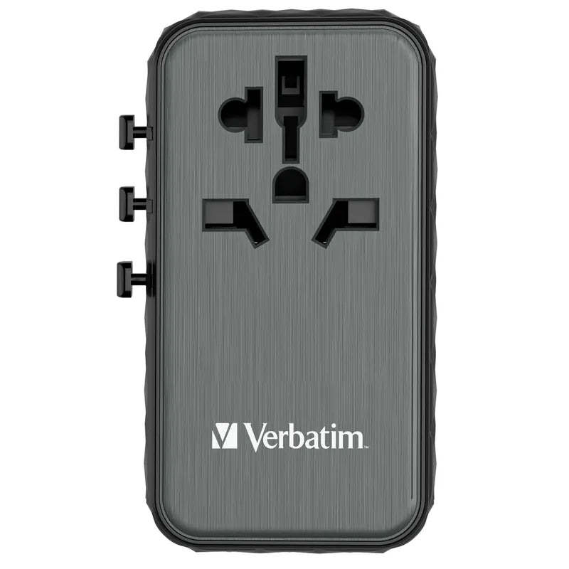 VERBATIM GaN III 100W 通用旅行轉插 [香港行貨]-DIGIBAL ONLINE