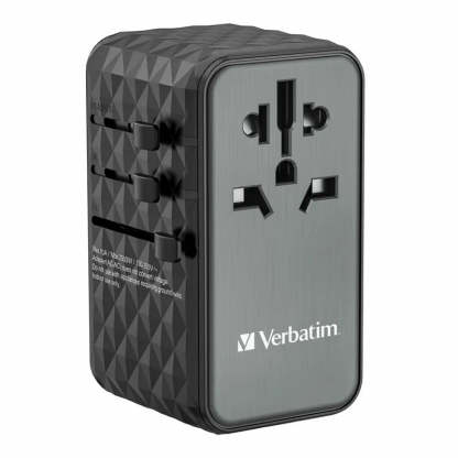 VERBATIM GaN III 100W 通用旅行轉插 [香港行貨]-DIGIBAL ONLINE