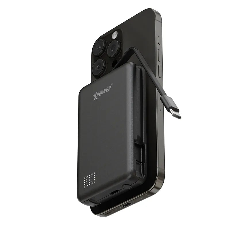 XPower MAGNETO 10 Qi2數顯 10000mAh 45W PD3.0 磁吸無線移動電源 - 香港行貨-DIGIBAL ONLINE