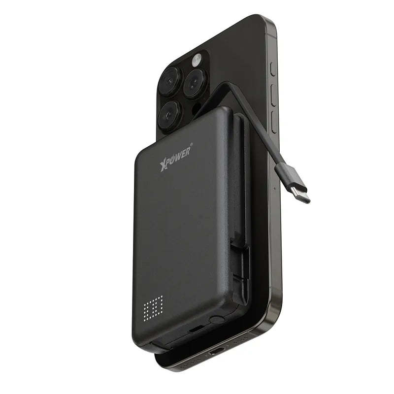 XPower MAGNETO 10 Qi2數顯 10000mAh 45W PD3.0 磁吸無線移動電源 - 香港行貨-DIGIBAL ONLINE