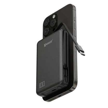 XPower MAGNETO 10 Qi2數顯 10000mAh 45W PD3.0 磁吸無線移動電源 - 香港行貨-DIGIBAL ONLINE