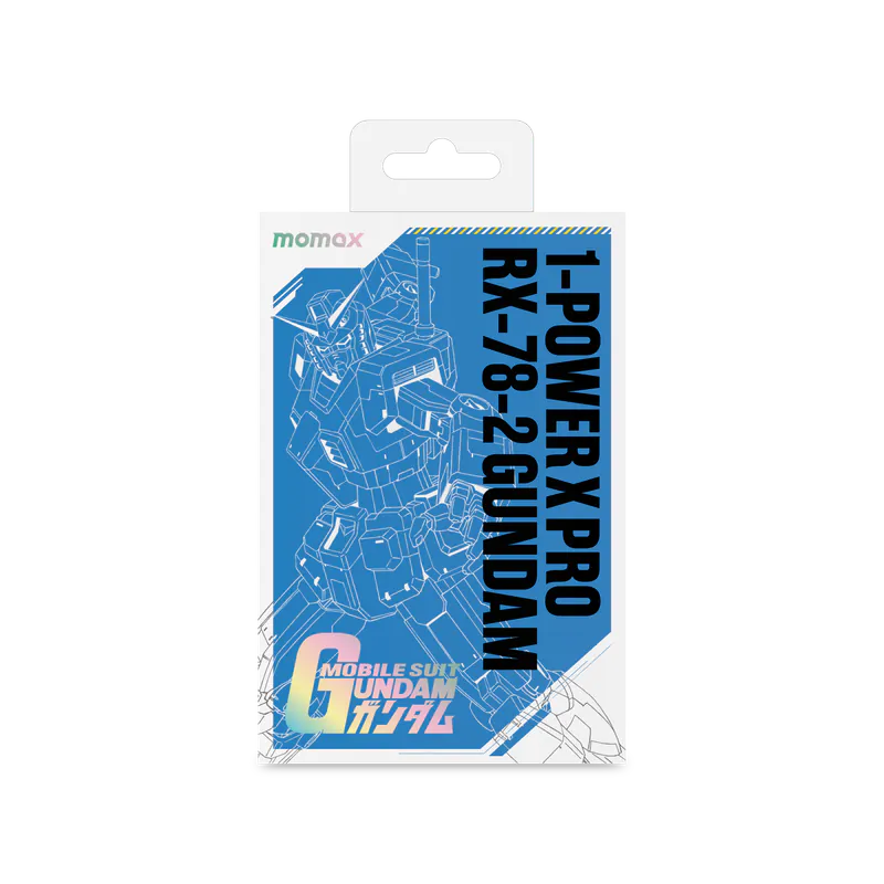 Momax x Gundam 1-Power X Pro 5000mAh 3 in 1 磁吸流動電源 [香港行貨]-DIGIBAL ONLINE