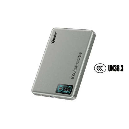 XPower MagDigita² 第2代 彩屏顯示10000mAh PD3.0+QI2 磁吸移動電源 (3C認證版)(鋁合金面)[香港行貨]-DIGIBAL ONLINE