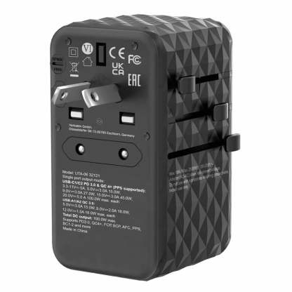 VERBATIM GaN III 100W 通用旅行轉插 [香港行貨]-DIGIBAL ONLINE