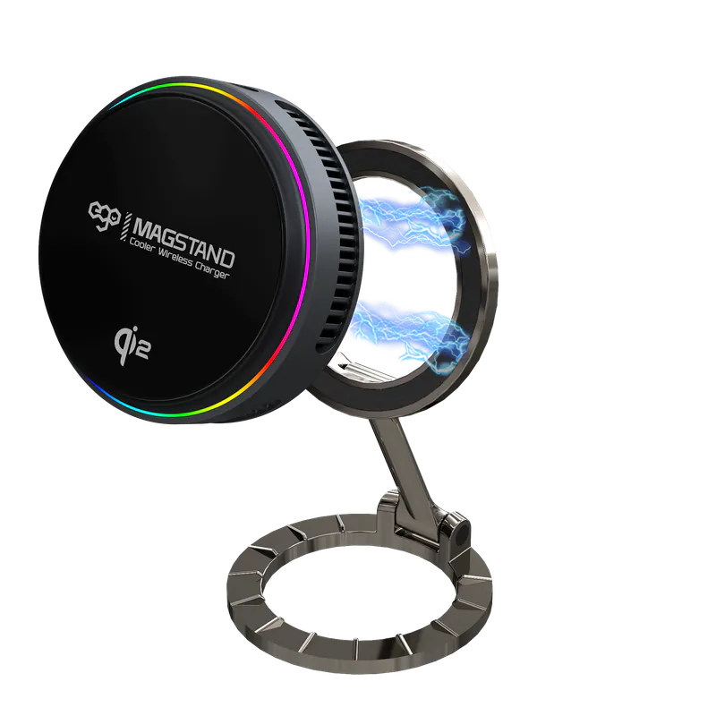 EGO MagStand3 @半導體散熱 雙面磁吸QI2充電器-DIGIBAL ONLINE
