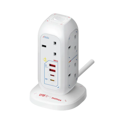 Momax x Gundam ONEPLUG PD20W 2A2C 7位USB拖板 [香港行貨]-DIGIBAL ONLINE