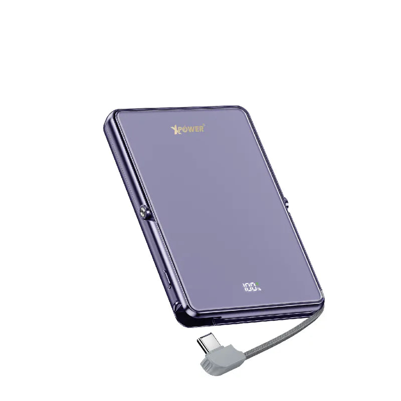 XPower M10K2 5合1鋅合金支架數顯 10000mAh PD3.0+QI2 磁吸移動電源 - [香港行貨]-DIGIBAL ONLINE