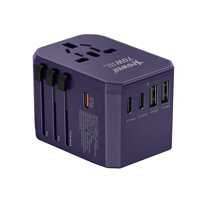 XPower TA70 6輸出PD/PPS 70W Gan旅行充電器 [香港行貨]-DIGIBAL ONLINE