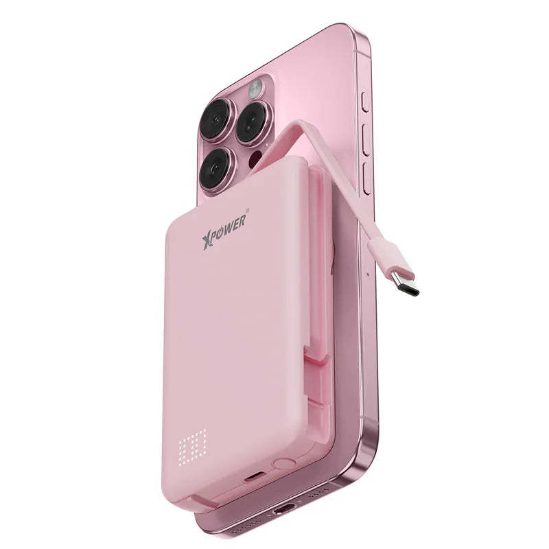 XPower MAGNETO 10 Qi2數顯 10000mAh 45W PD3.0 磁吸無線移動電源 - 香港行貨-DIGIBAL ONLINE