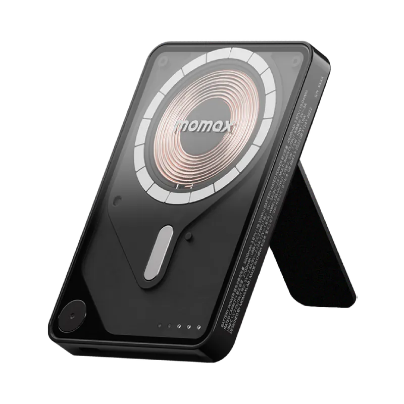 MOMAX 1-Power X Pro 5000mAh 內置USB-C線移動源支架 - 香港行貨-DIGIBAL ONLINE