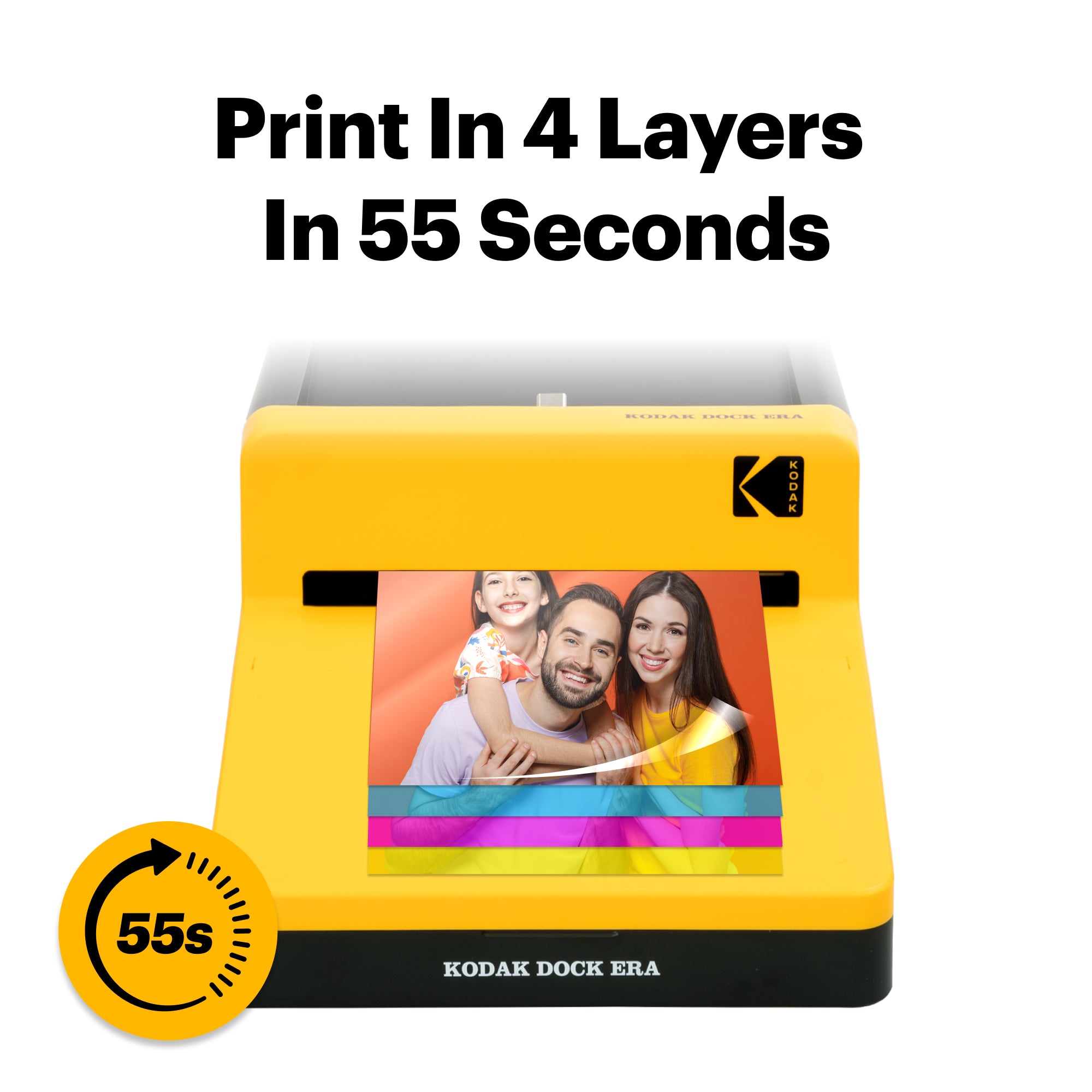 Kodak Dock ERA (D600) 4x6 Desktop Photo Printer (Yellow) Genuine HK Stock