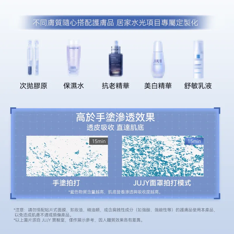 JUJY 日本穿戴式EMS＋TENS雙重微電流聚能3D高彈多模式提拉塑形面罩 [香港行貨]