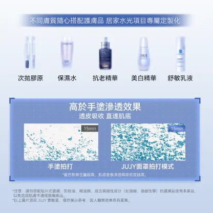 JUJY 日本穿戴式EMS＋TENS雙重微電流聚能3D高彈多模式提拉塑形面罩 [香港行貨]