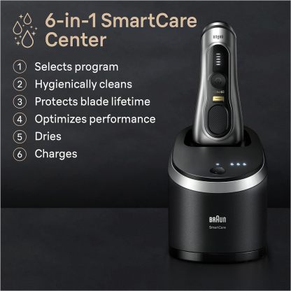 Braun - Series 9 Pro+ 9567cc  6合1 乾濕電鬚刨連自動清洗座- (100-240V)- 日本平行進口-DIGIBAL ONLINE