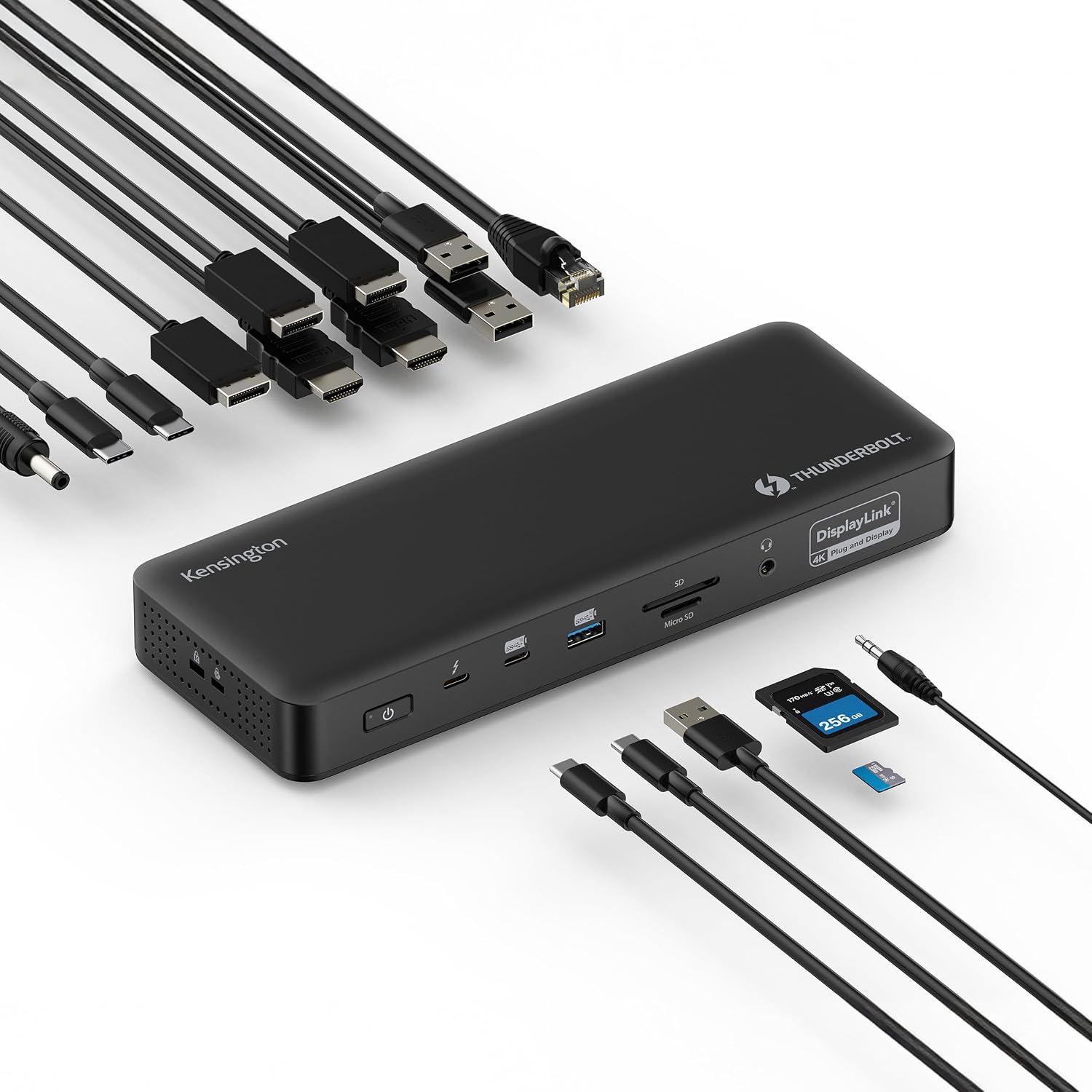 KENSINGTON SD5900T EQ Thunderbolt™ 4 Quad 4K Dock — Midnight Blue（K35232AP）[香港行貨]